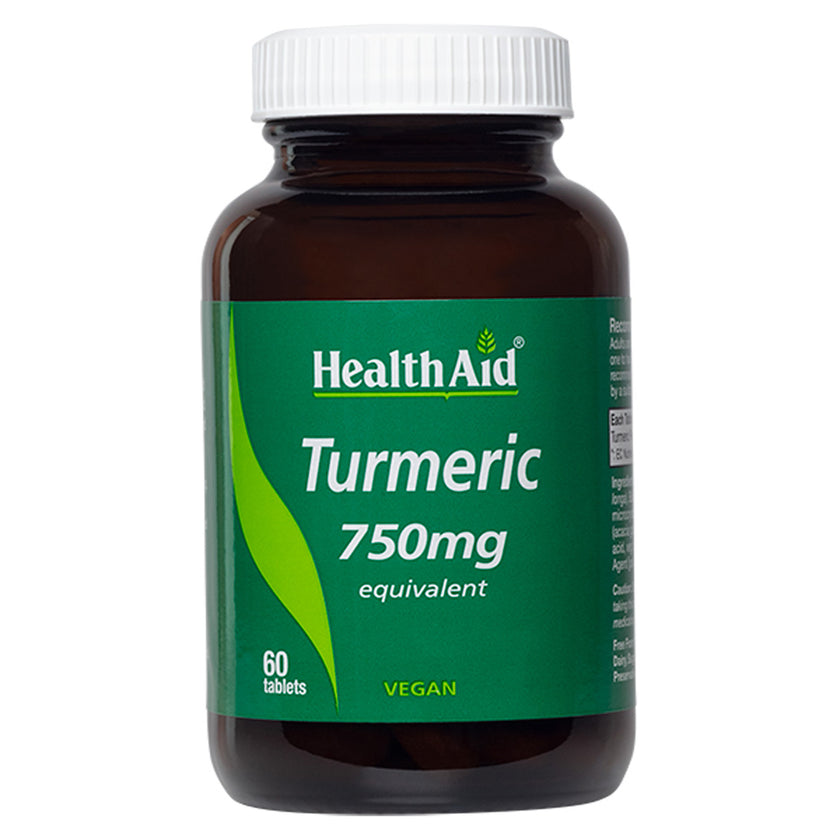 HealthAid Turmeric Tablets 750mg