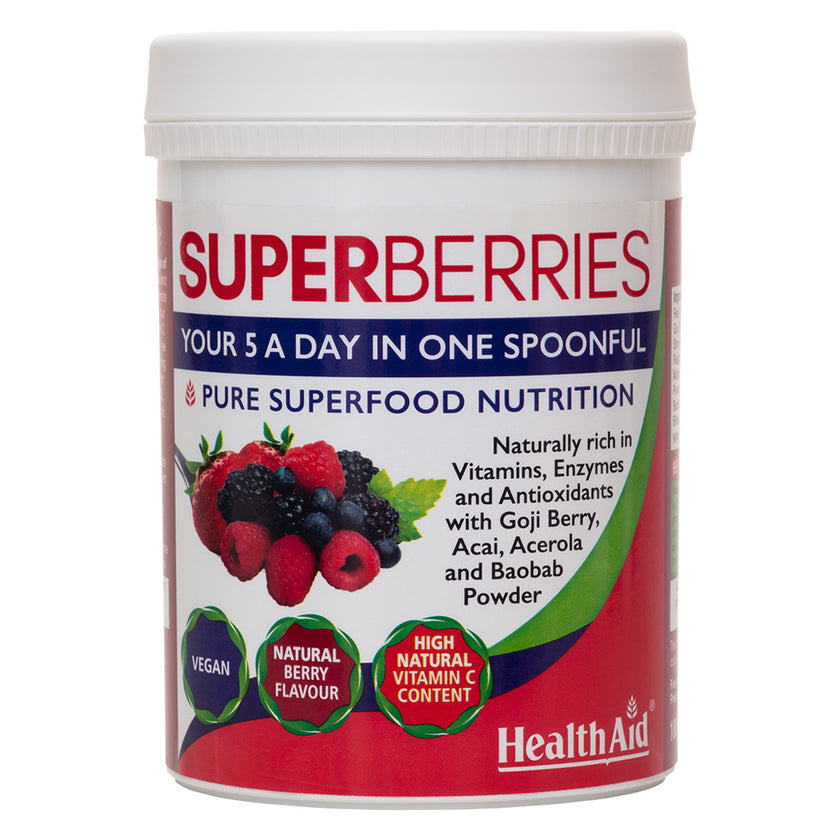 HealthAid SuperBerries Powder 180g