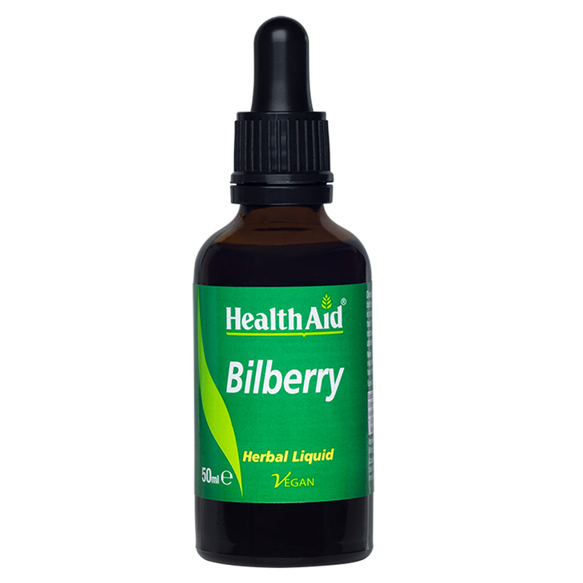 HealthAid Bilberry Herbal (Vaccinium myrtillus) Liquid