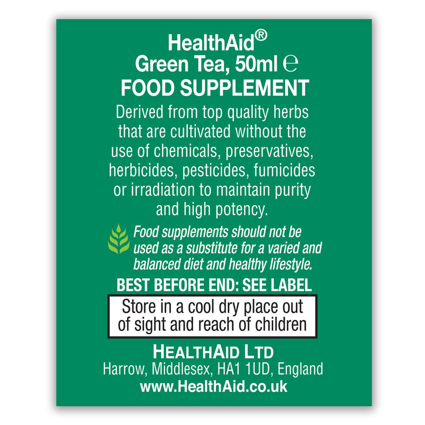 HealthAid Green Tea (Camellia Sinensis) Liquid