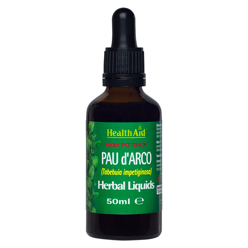 HealthAid Pau D'Arco (Tabebuia impetiginosa) Liquid