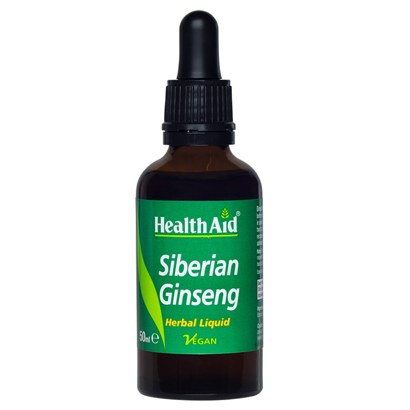 HealthAid Siberian Ginseng (Eleutherococcus senticosus) Liquid