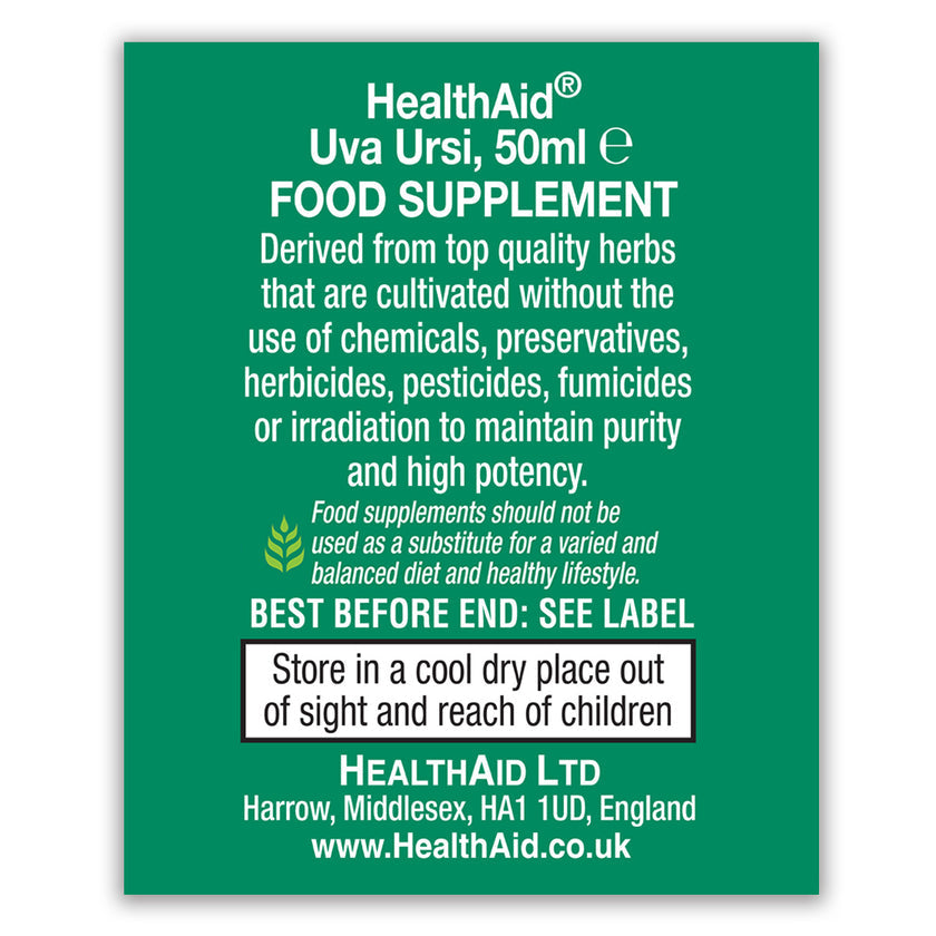 HealthAid Uva Ursi (Arctostaphylos uva-ursi) Liquid