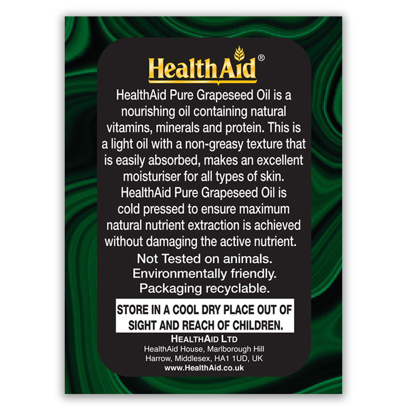 HealthAid Grapeseed Oil