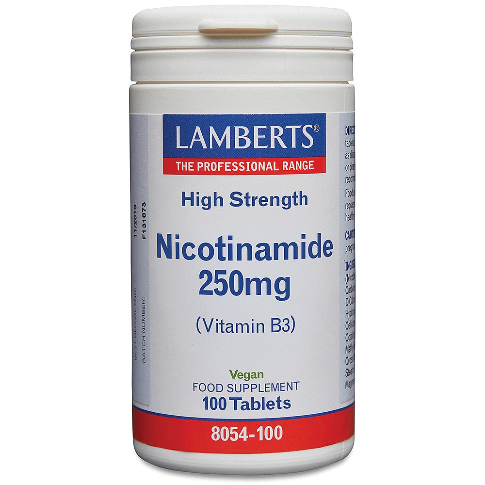 Lamberts Nicotinamide (B3) 250mg