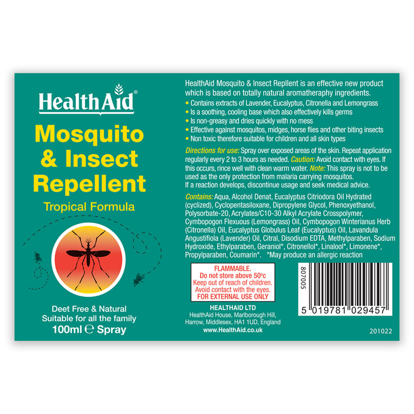 HealthAid Mosquito & Insect Repellent Spray