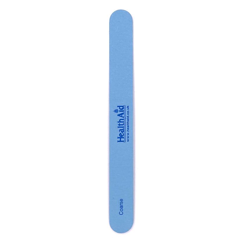 HealthAid Nail File Blue (Coarse)