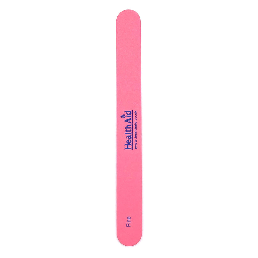 HealthAid Nail File Pink (Fine)