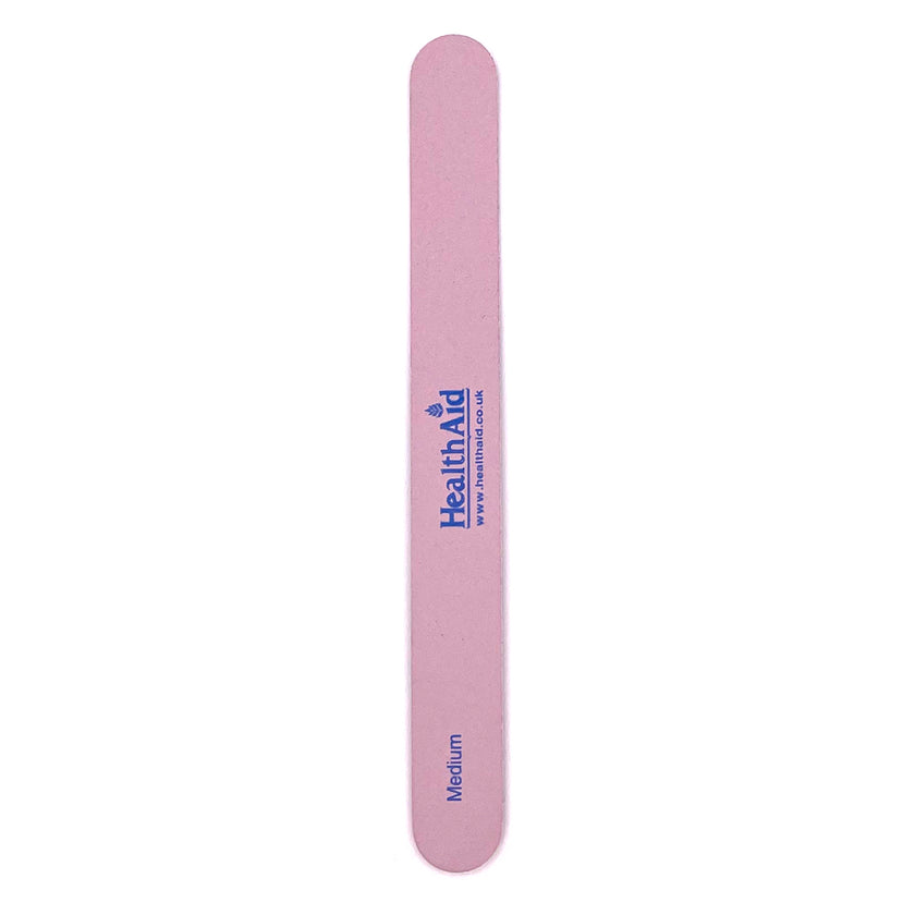 HealthAid Nail File Purple (Medium)