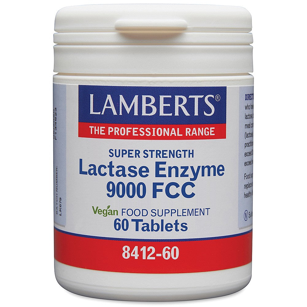 Lamberts Lactase Enzyme 9000 FCC 60 tablets
