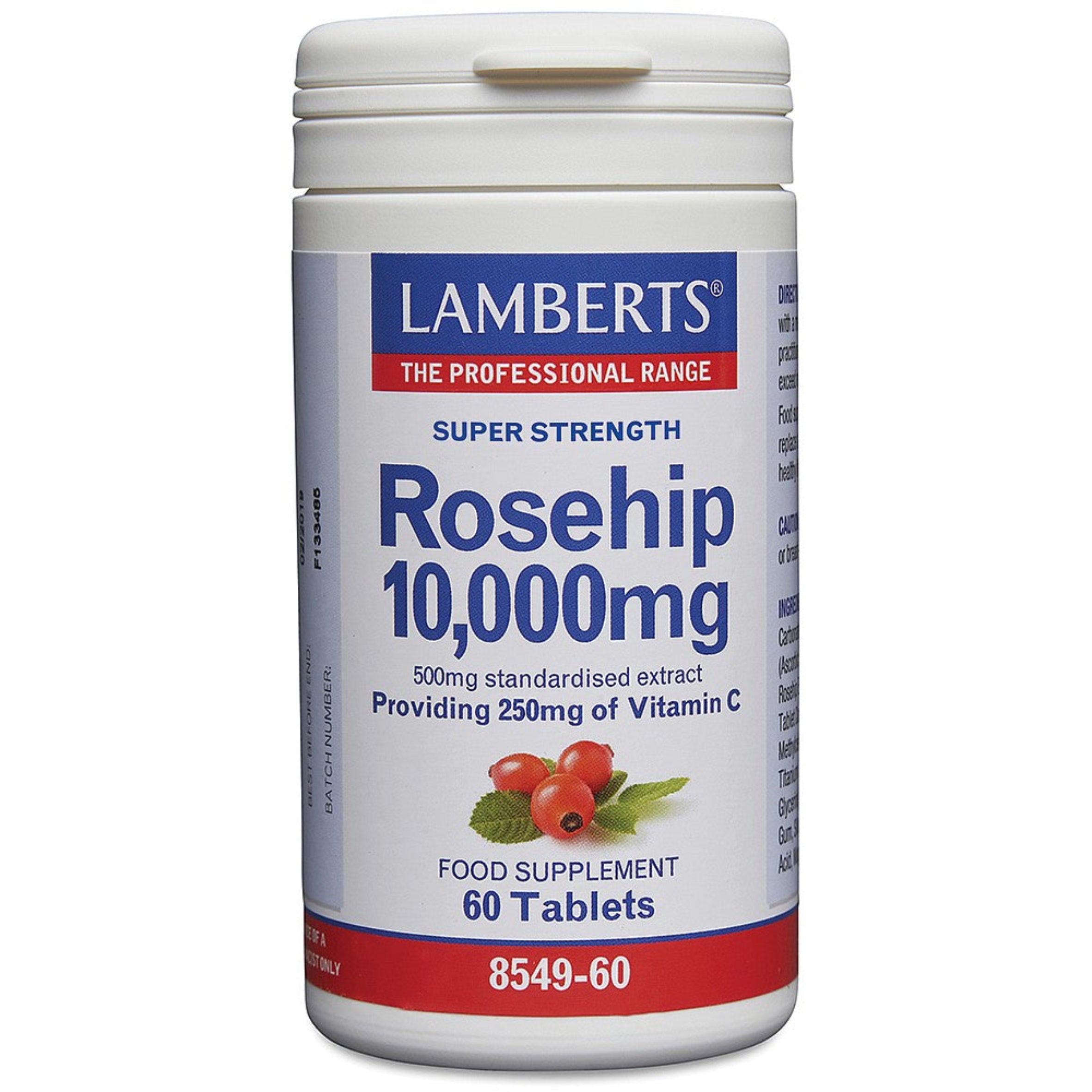 Lamberts Rosehip 10,000mg 60 tablets