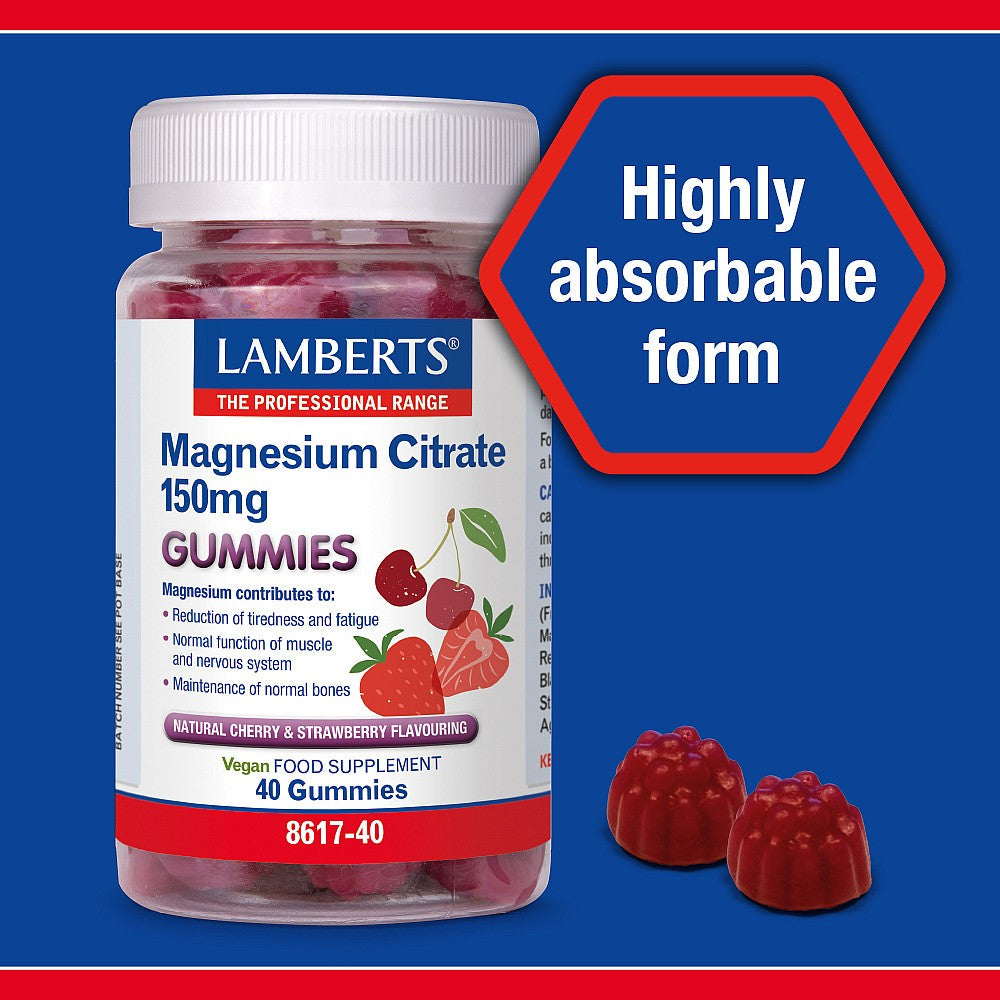 Lamberts Magnesium Citrate Gummies