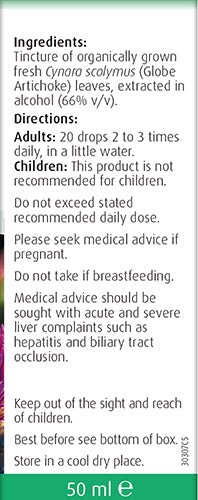 A.Vogel Artichoke Cynara Drops, 50ml image 3
