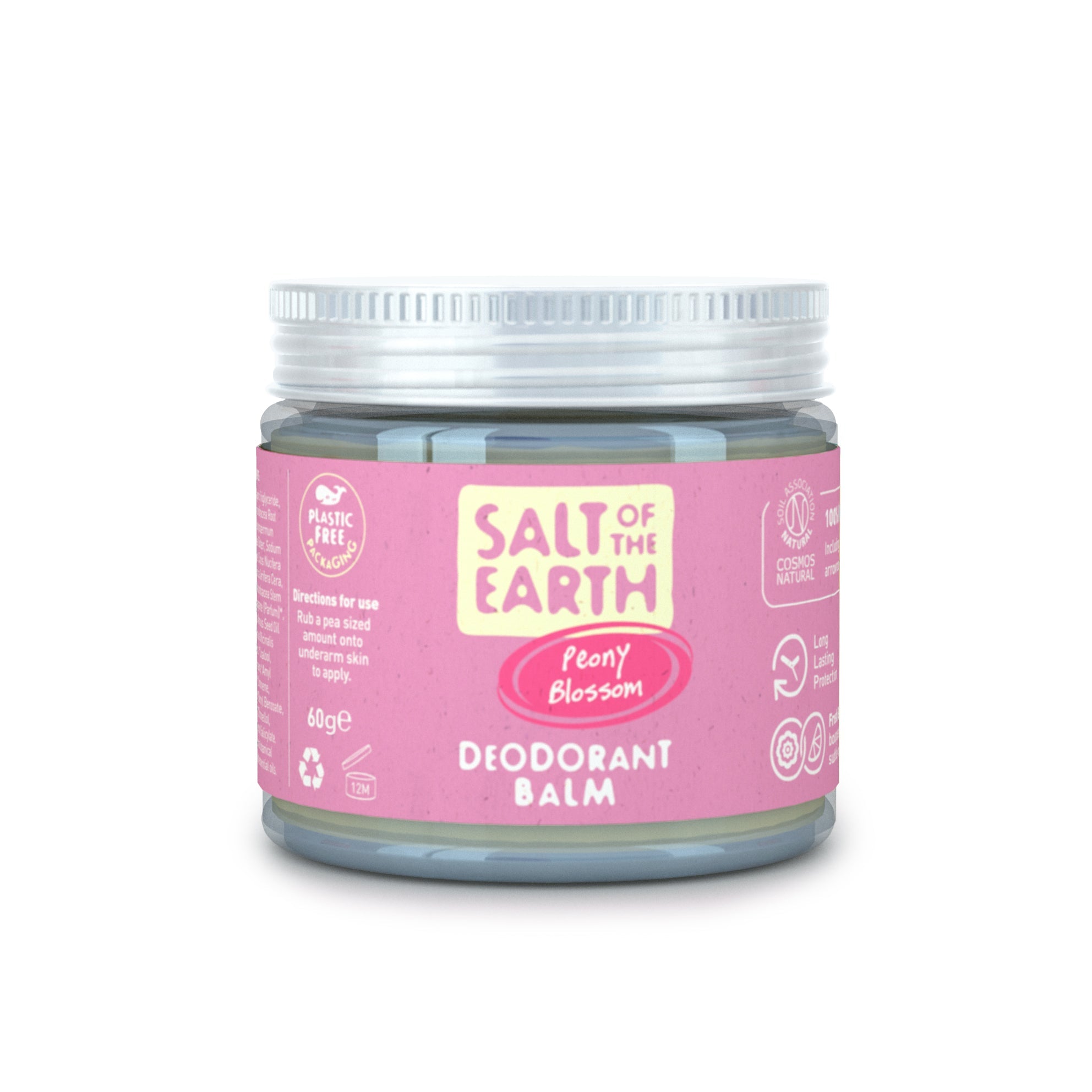 Salt of the Earth Peony Blossom Natural Deodorant Balm image 0