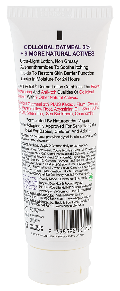 Hope's Relief Derma-Lotion (Vegan)