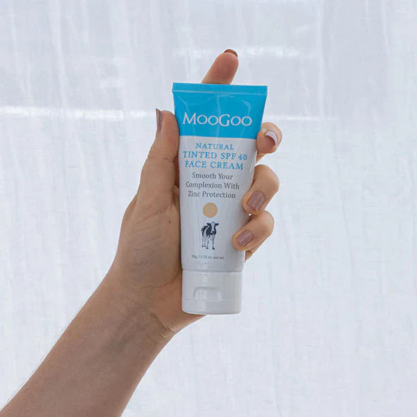 MooGoo Tinted SPF 40 Face Cream 50g