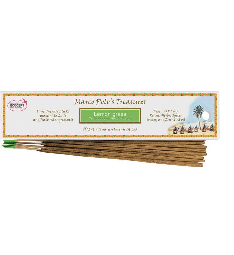 Marco Polo’s Treasures Lemon Grass - x10 Sticks