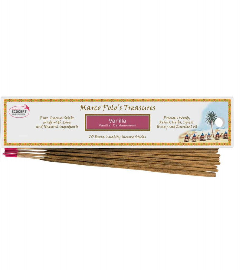 Marco Polo’s Treasures Vanilla - x10 Sticks