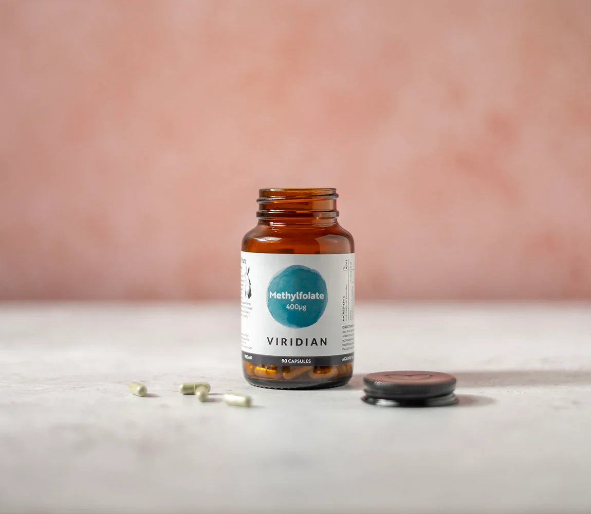 Viridian Methylfolate 400ug 90 Capsules