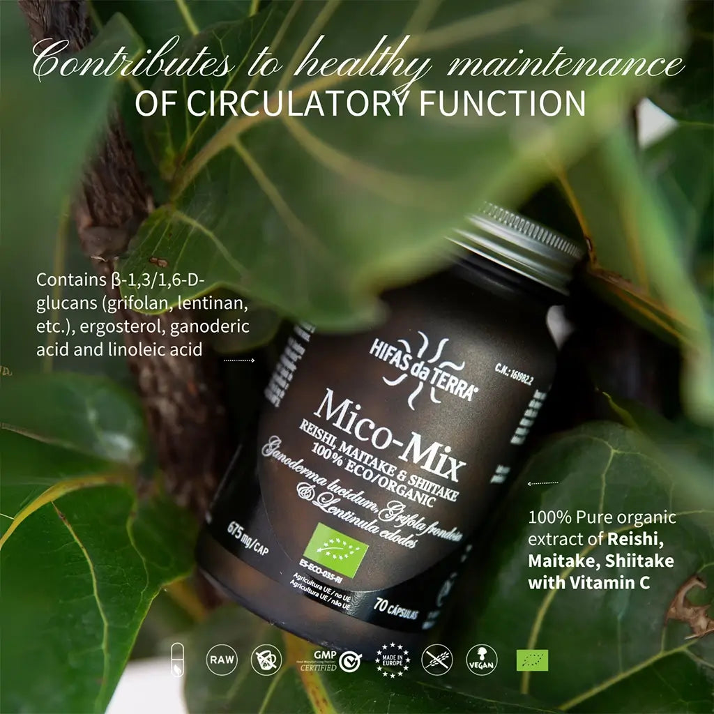Hifas Da Terra Mico-Mix Pure Extract from Reishi, Shiitake and Maitake