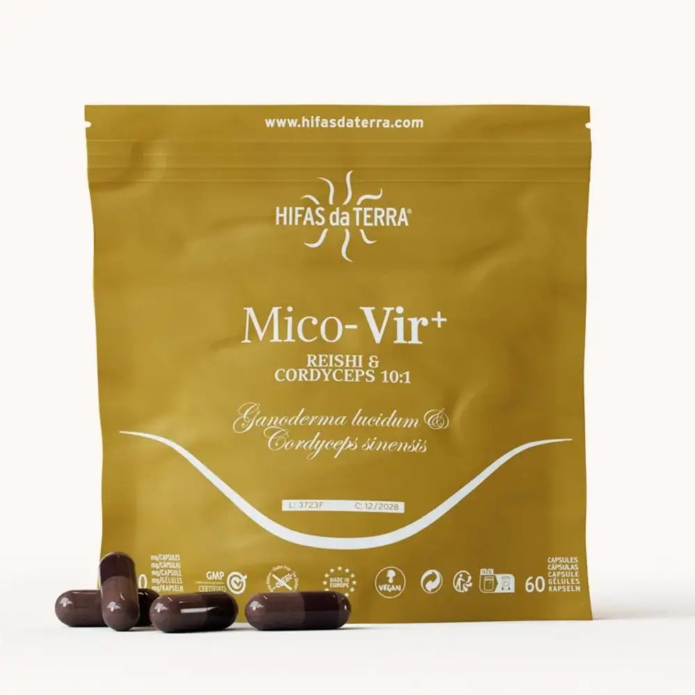 Hifas Da Terra Mico-Vir+ Pure Extracts of Reishi and Cordyceps