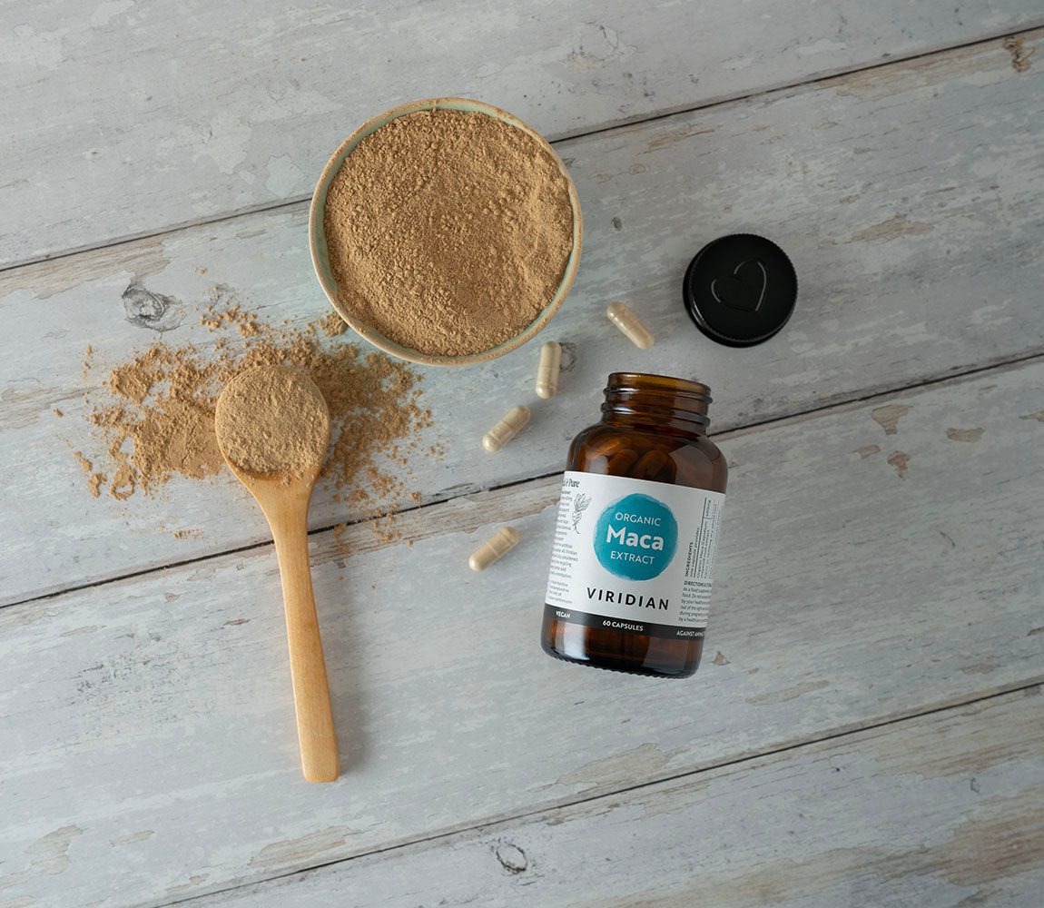 Viridian Organic Maca Extract 60 Capsules