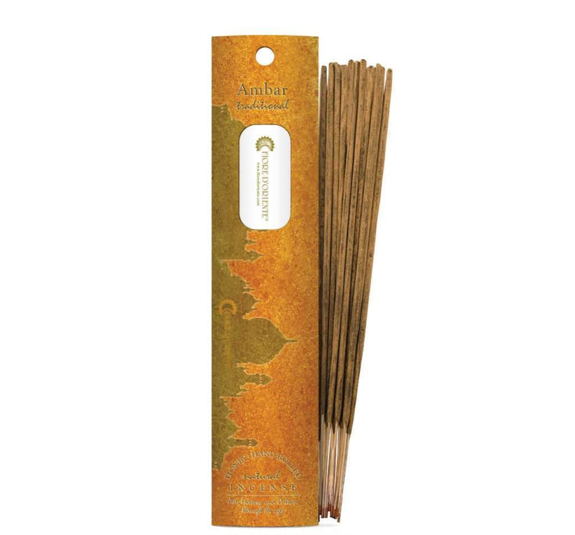Fiore D'oriente Real Ambar Traditional Incense (Amber) - x10 Sticks