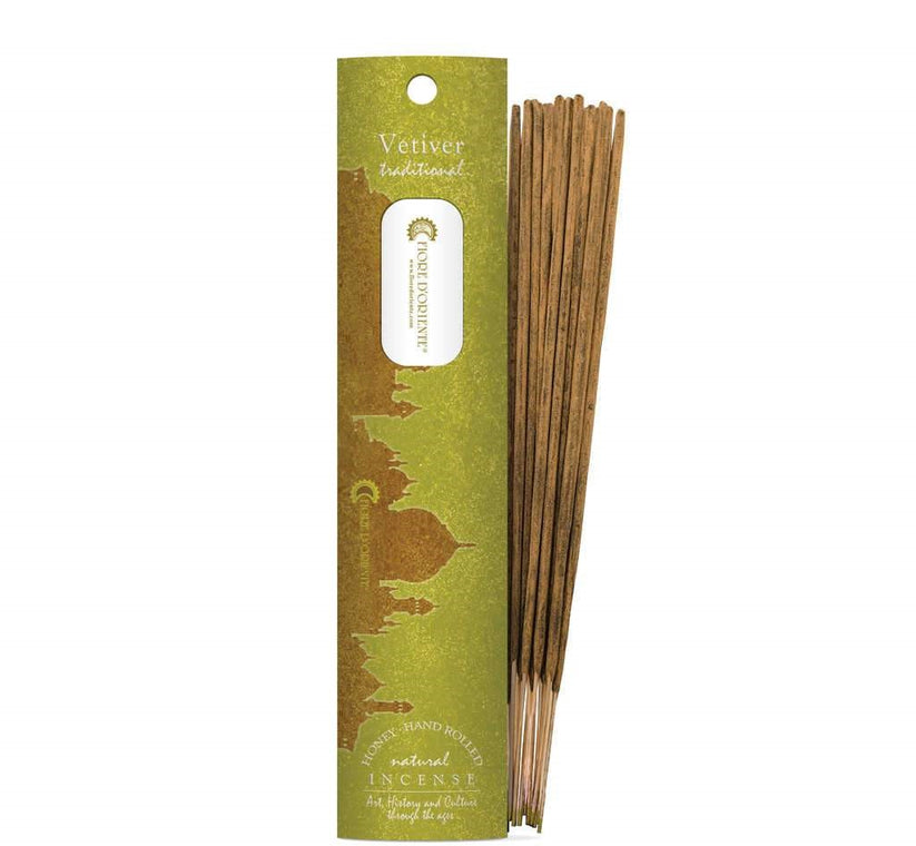 Fiore D'oriente Vetiver Traditional Incense - x10 Sticks