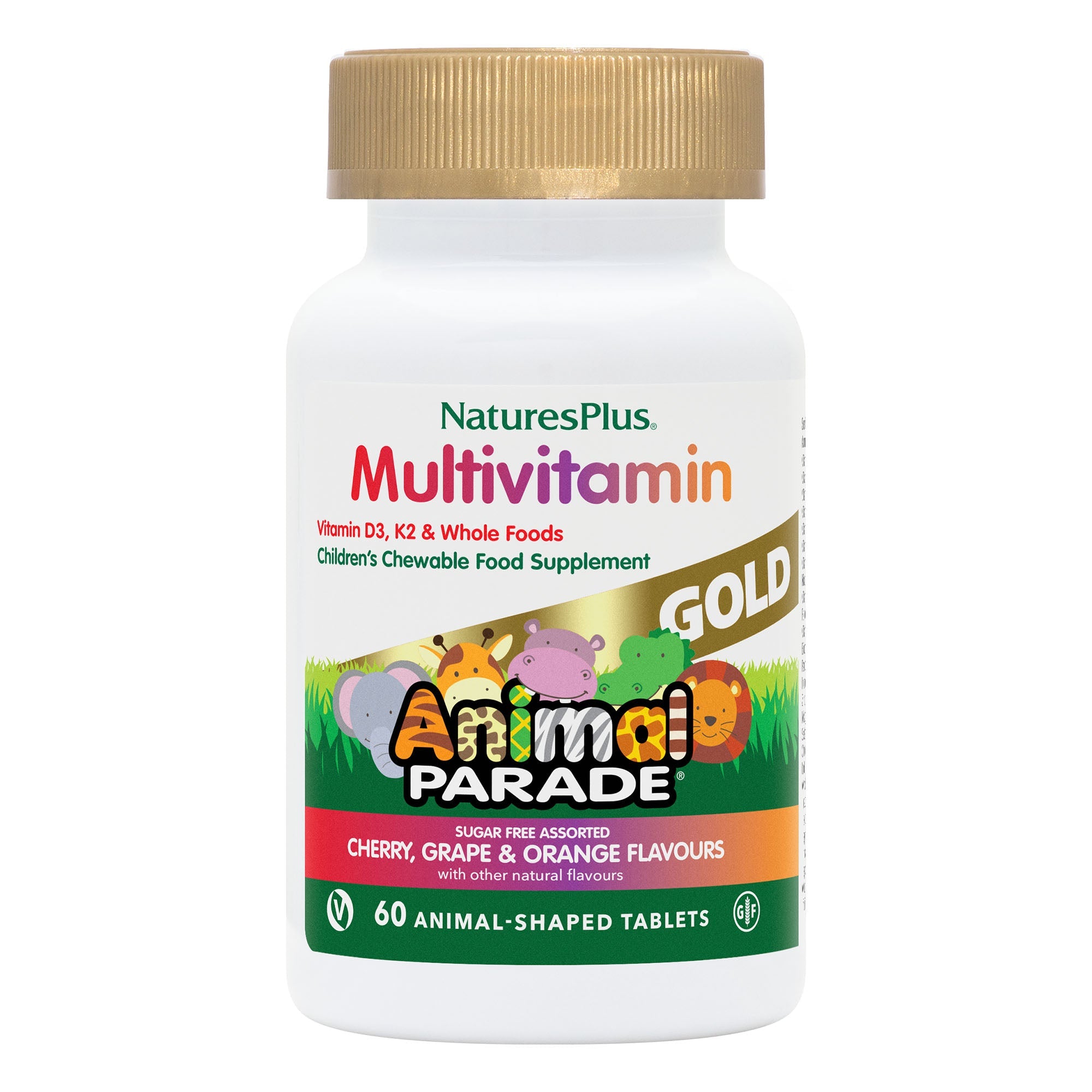 NaturesPlus Animal Parade® GOLD Multivitamin Childrens Chewables - Assorted