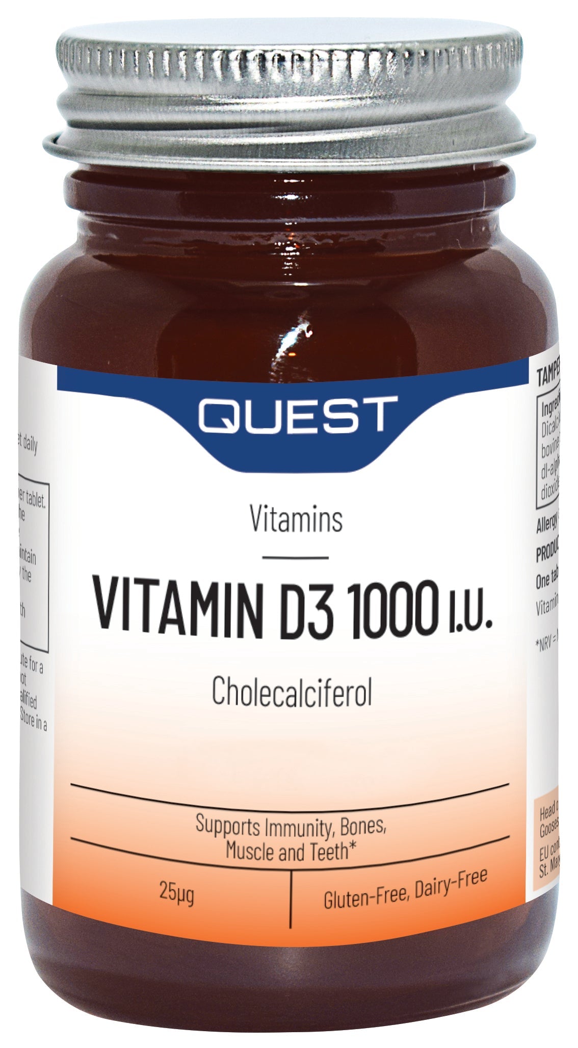 Quest Vitamin D3 1000i.u. 90’s