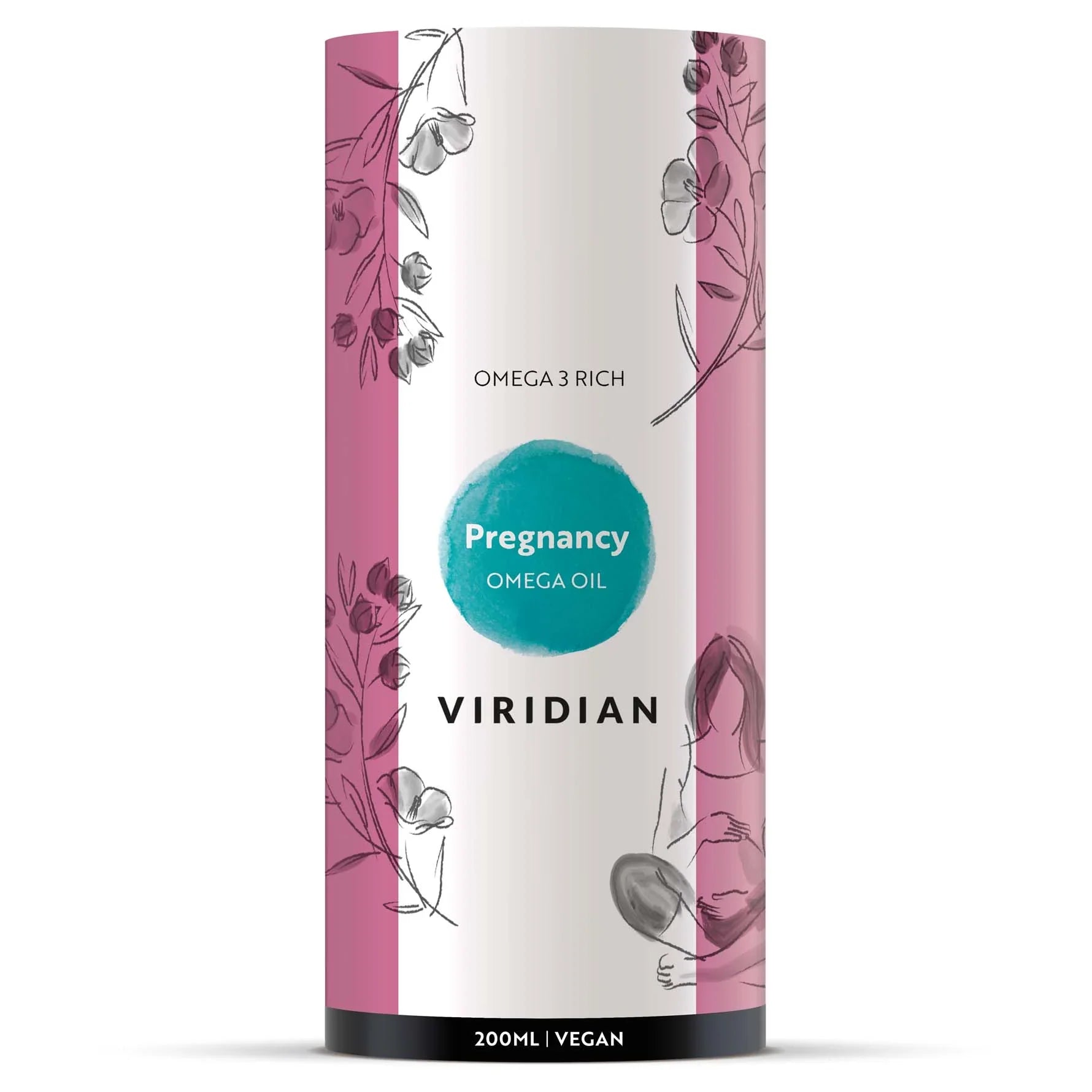 Viridian Pregnancy Omega Oil 200ml image 1