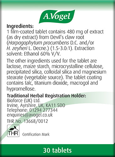 A.Vogel Atrosan Devil’s Claw Tablets image 3
