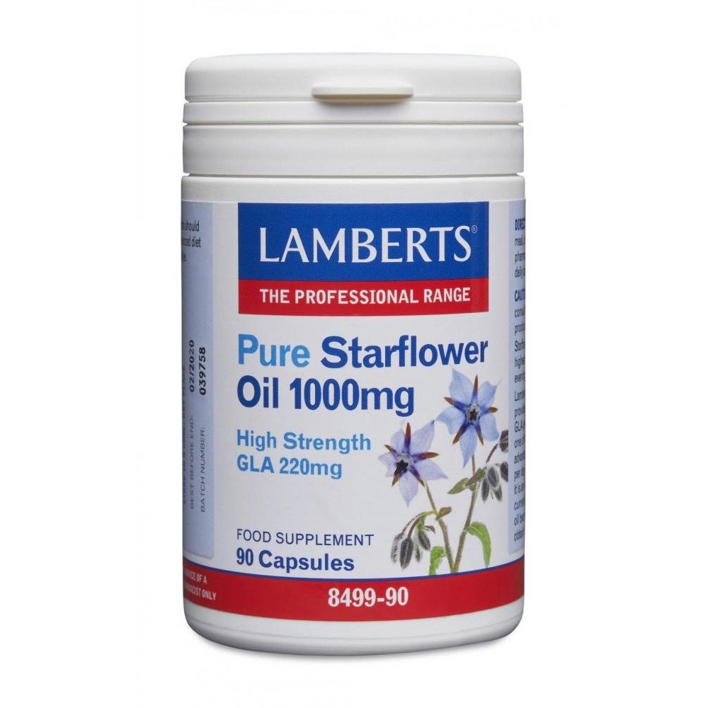 Lamberts Pure Starflower Oil 1000mg image 0