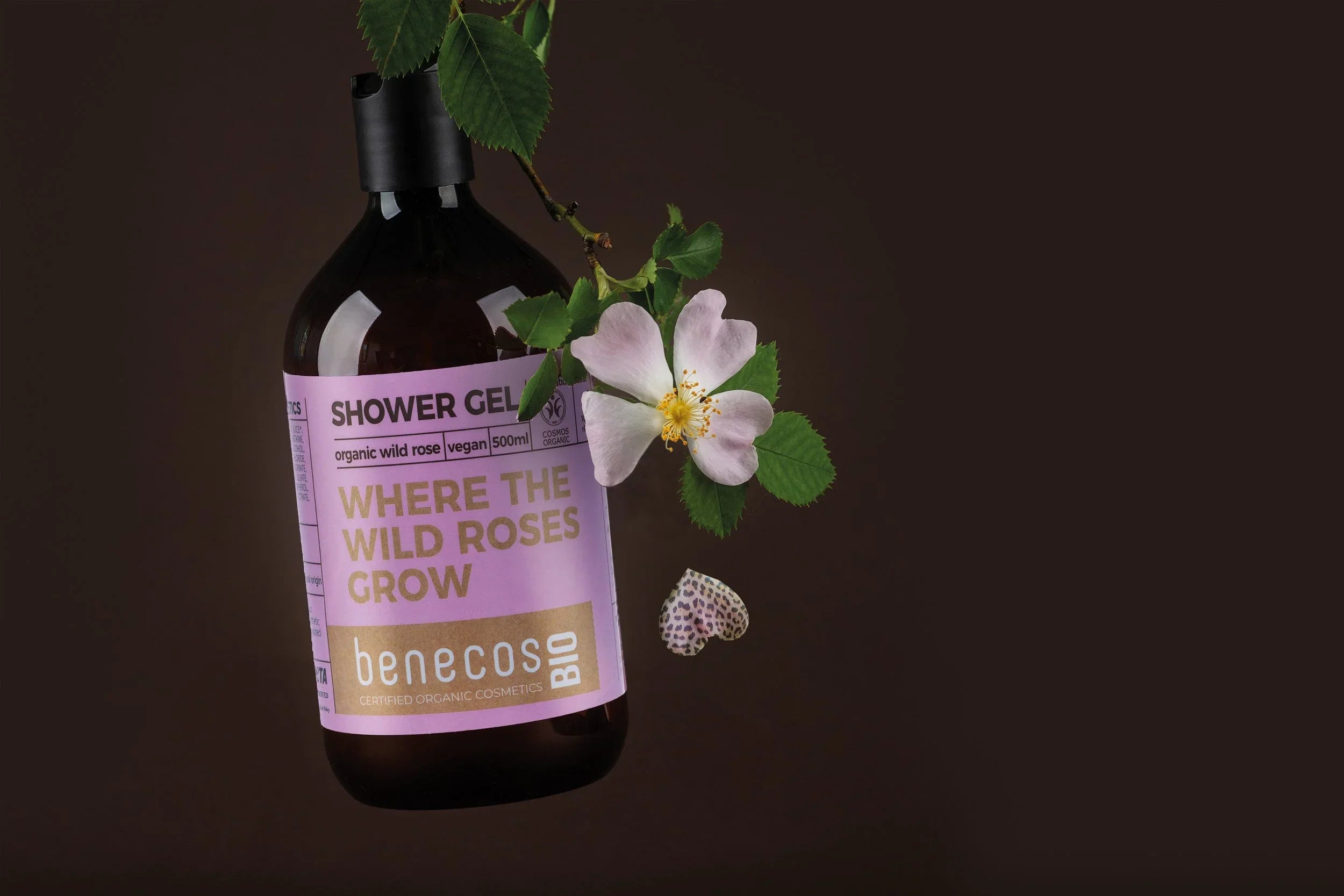 Benecos Wild Rose Shower Gel