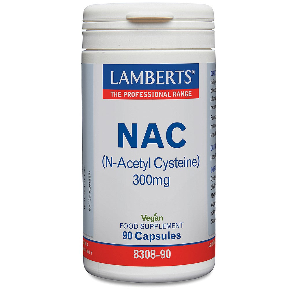 Lamberts N-Acetyl Cysteine (NAC) 300mg 90 capsules image 0