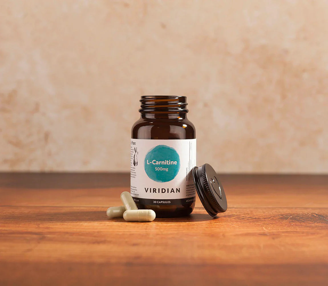 Viridian L-Carnitine 500mg Capsules image 1