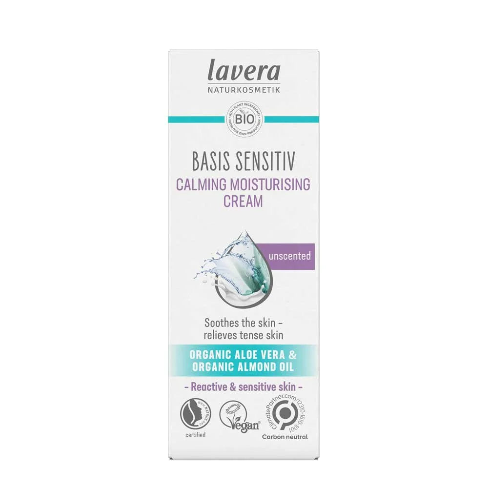 Lavera Basis Sensitiv Calming Moisturising Cream - 50ml DATED 02/25