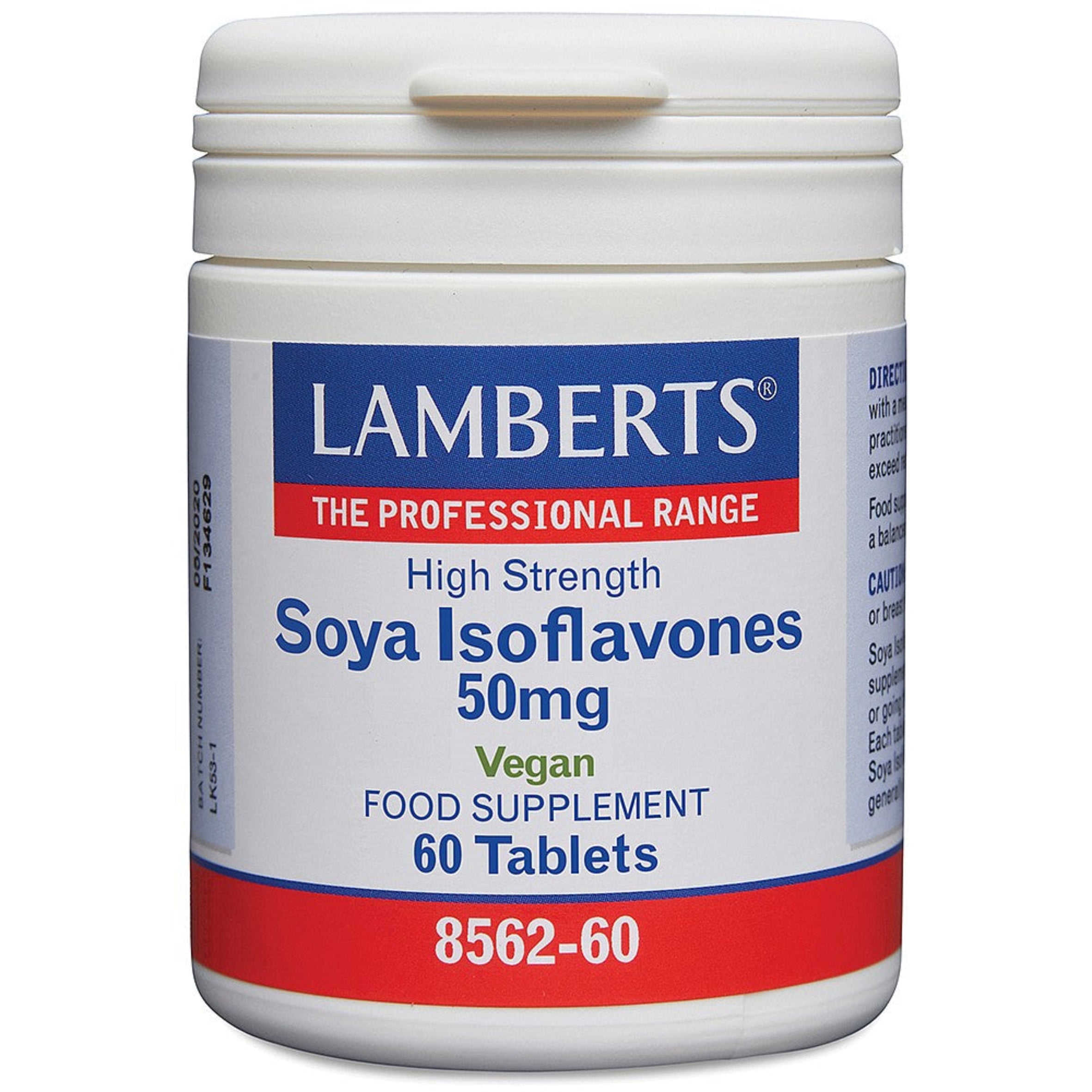 Lamberts Soya Isoflavones 50mg 60 tablets image 0