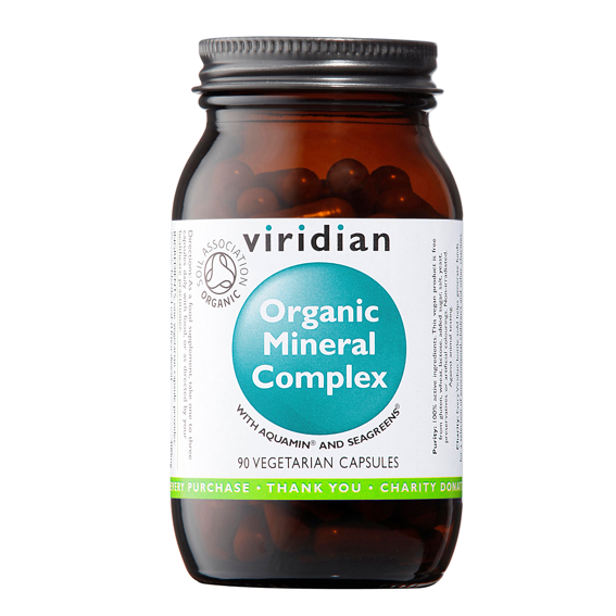 Viridian Organic Mineral Complex 90 Capsules