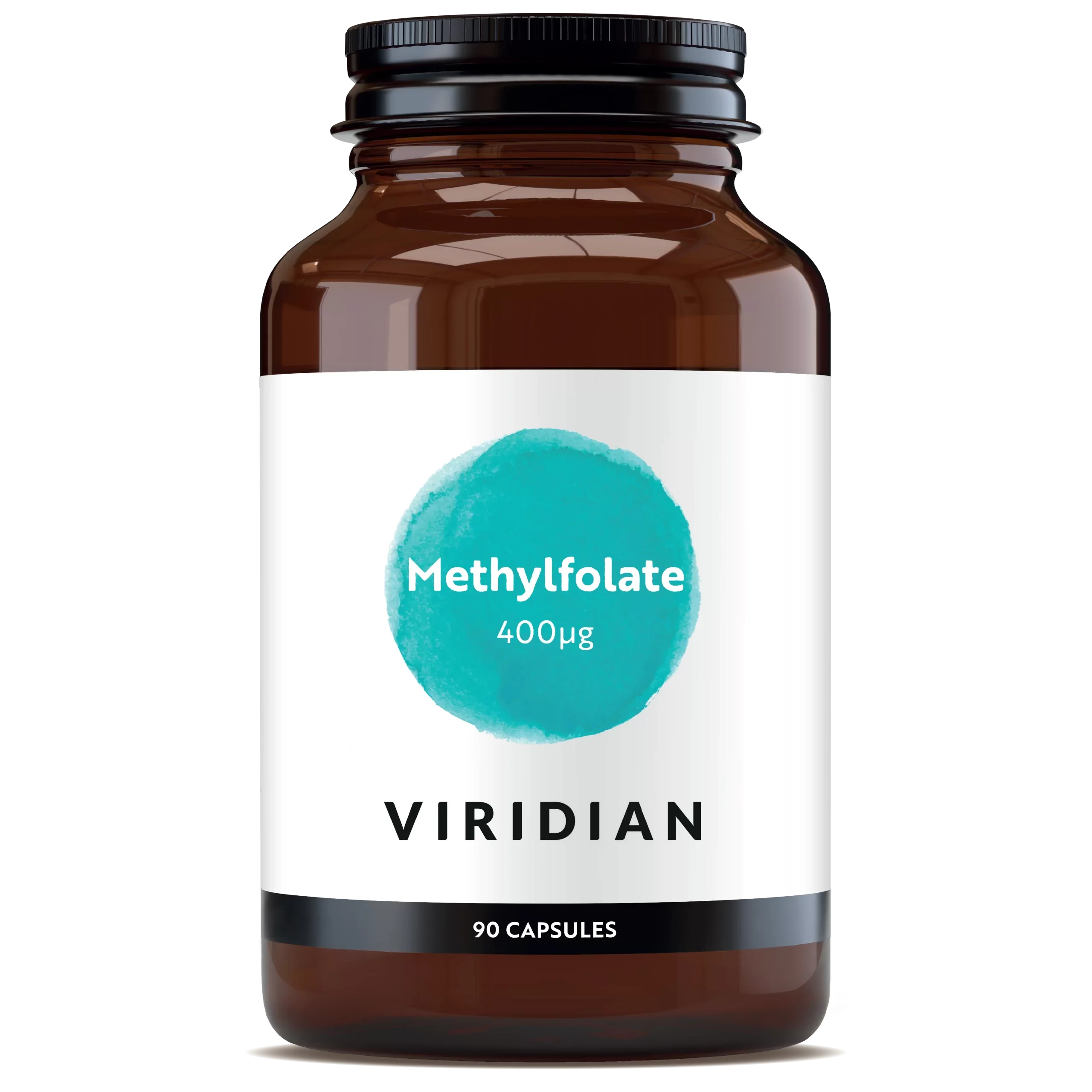Viridian Methylfolate 400ug 90 Capsules image 0