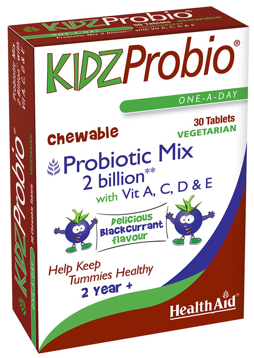 HealthAid Kidz Probio®(2 billion) Vit A,D,E,C Blister pack image 0