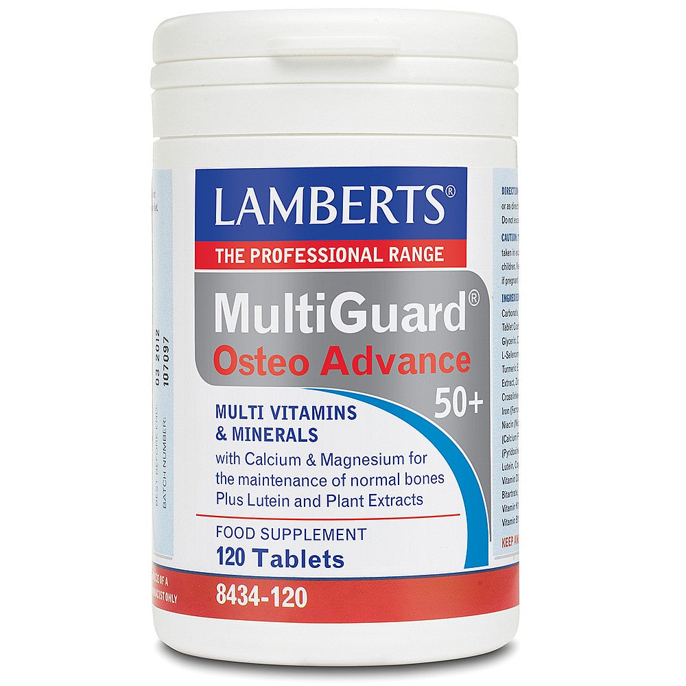 Lamberts MultiGuard® OsteoAdvance 50+ 120 tablets image 0