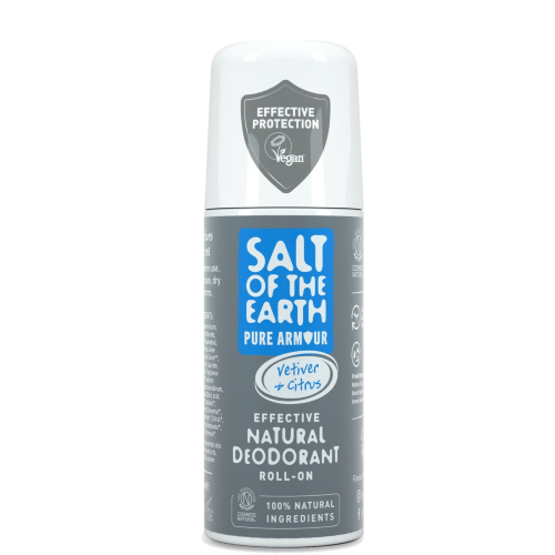 Salt of the Earth - Pure Armour Explorer Vetiver & Citrus Natural Roll-On Deodorant image 0
