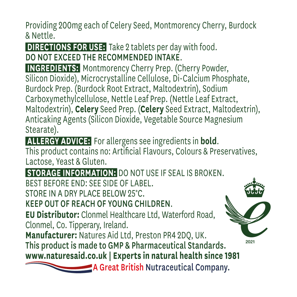 Natures Aid Celery Seed Complex