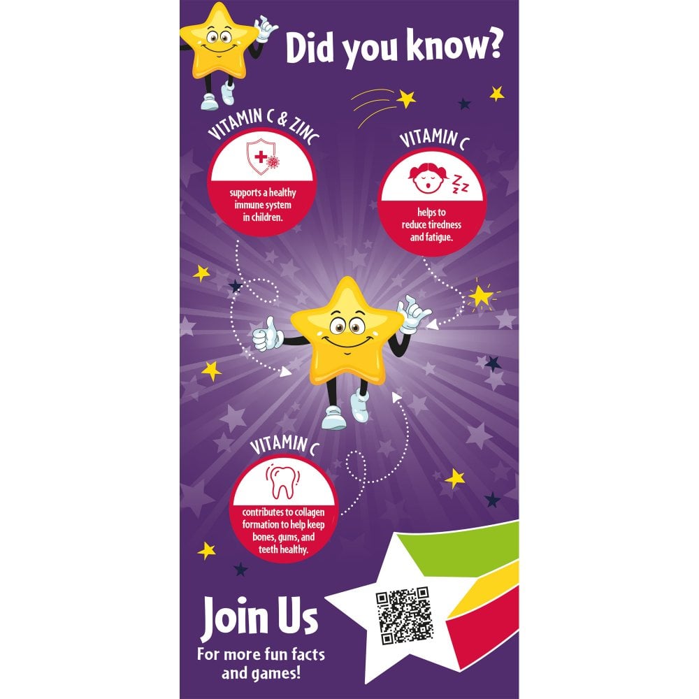 Natures Aid Super Stars Immune Support 60 Tablets