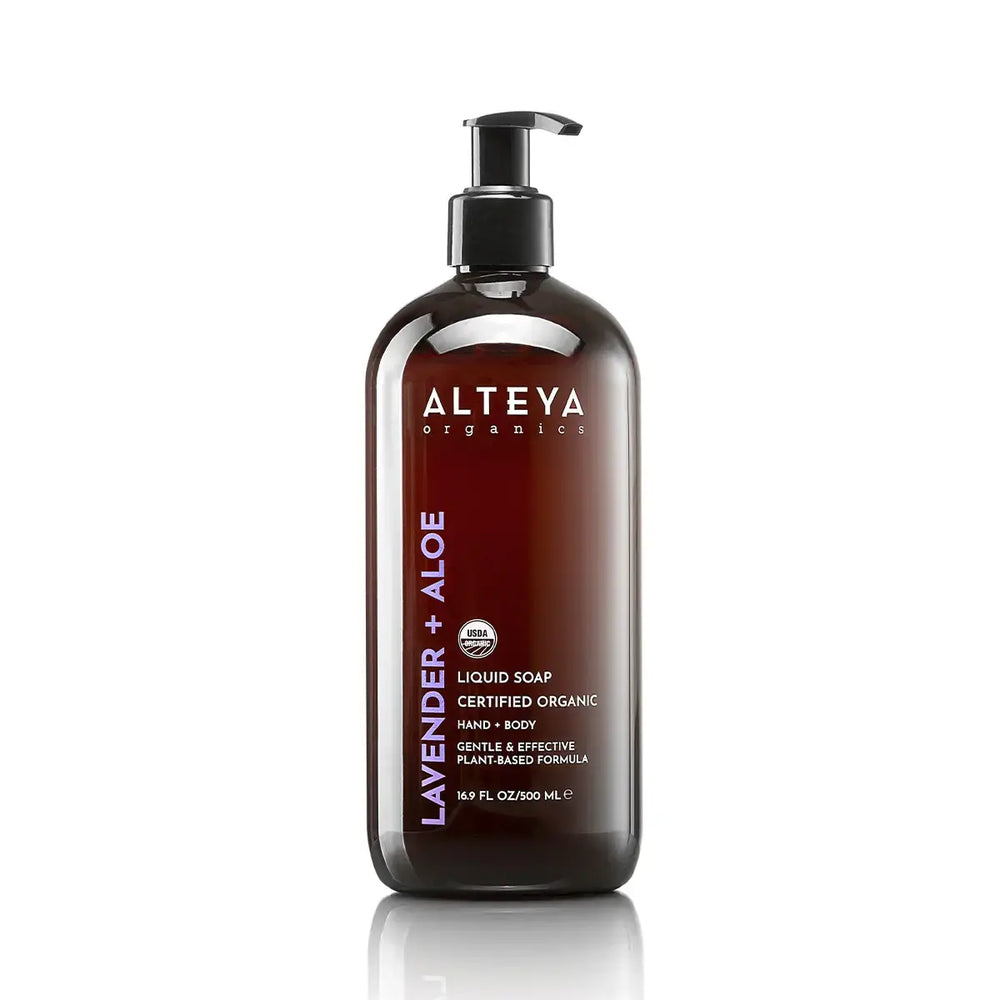 Alteya Organics Organic Lavender & Aloe Liquid Soap 500 ml
