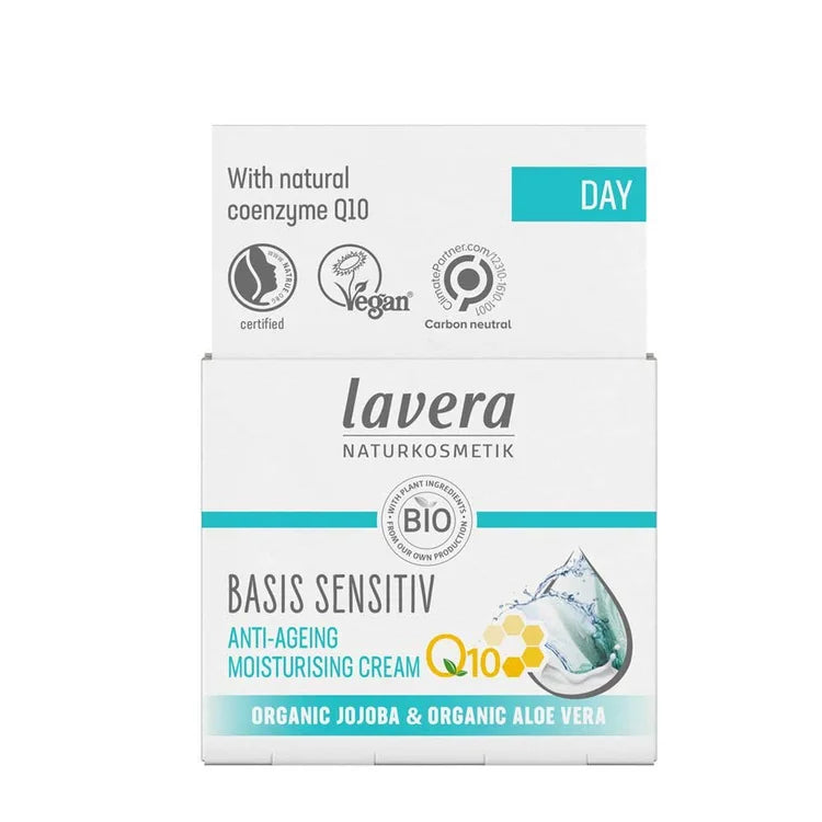 Lavera Basis Sensitiv Q10 Moisturising Cream - 50ml