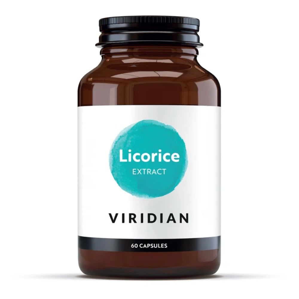 Viridian Licorice Extract 60 Capsules
