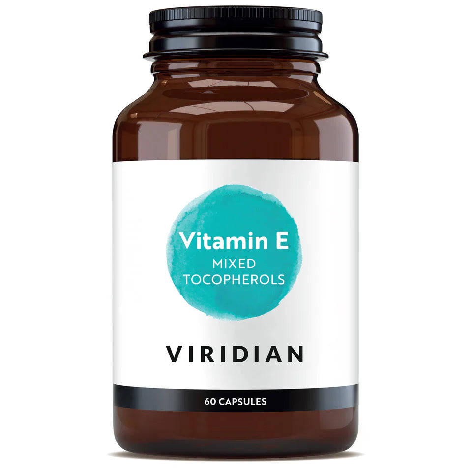 Viridian Mixed Vitamin E tocopherols / tocotrienols - 60 Veg Caps