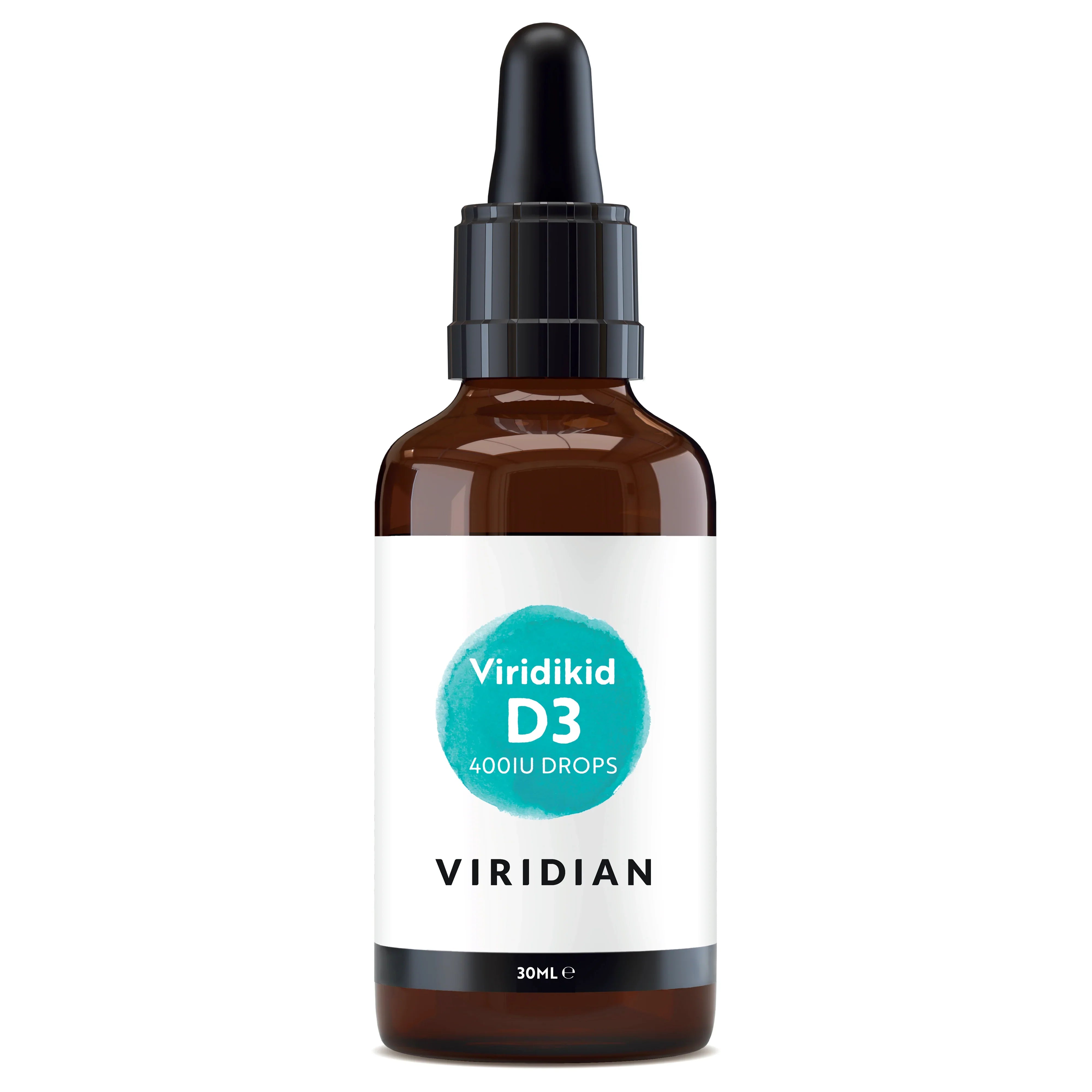 Viridian Viridikid Liquid Vitamin D3 Drops 400iu